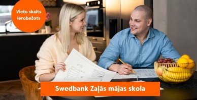 Nāc uz pirmo Swedbank Zaļās mājas skolas tikšanos jau 25.aprīlī!